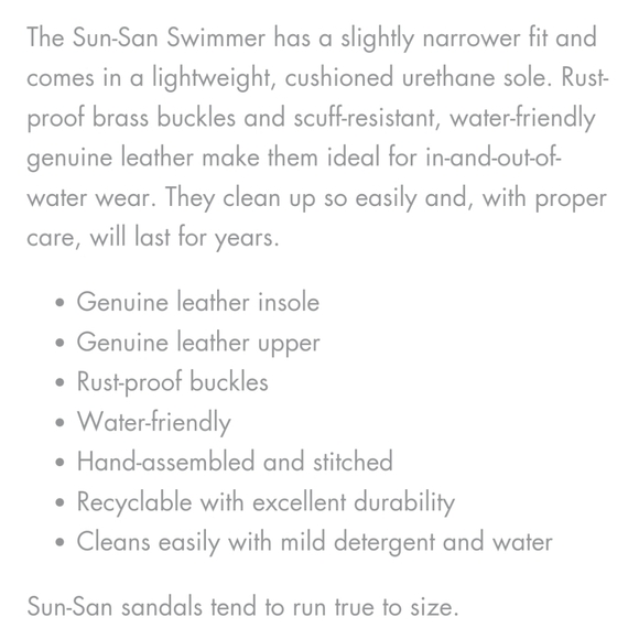 Salt Water Sandals Sun Sand Swimmers Gold Leather - Picture 11 of 11